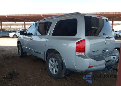 2012 Nissan Armada Sv z USA, uszkodzony, nr VIN 5N1AA0ND0CN600727